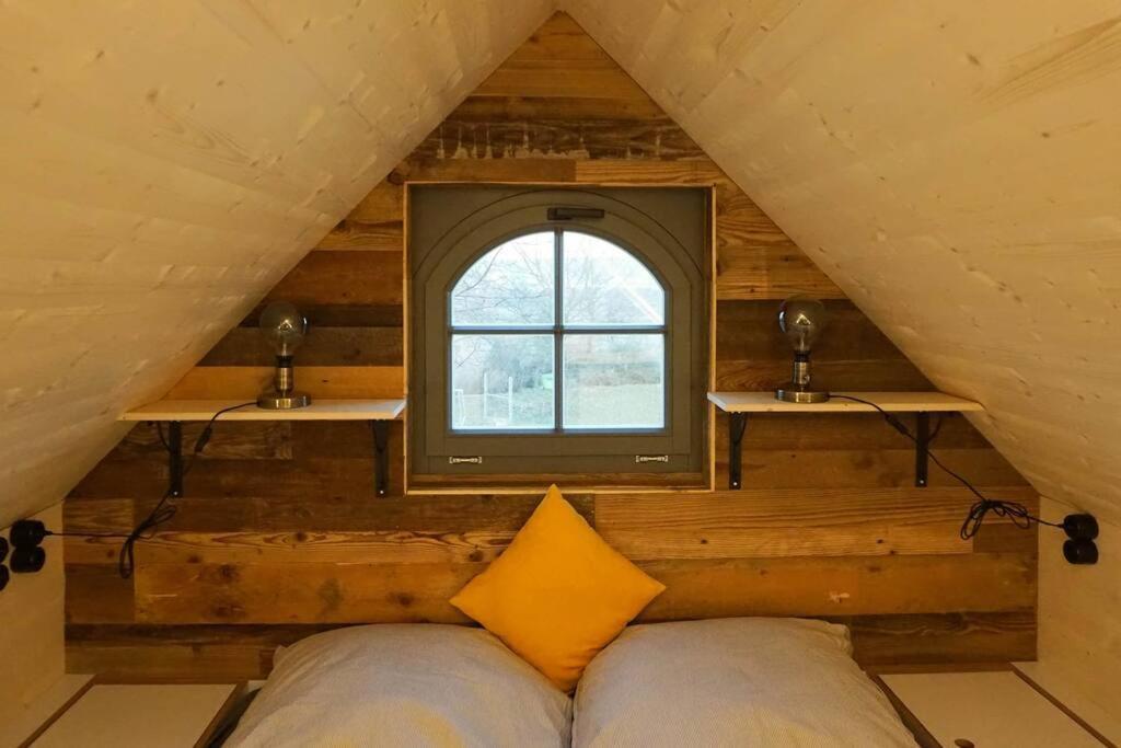 Villa Tiny Haus Auf Idyllischem Grundstueck Im Rittergut Klipphausen Esterno foto