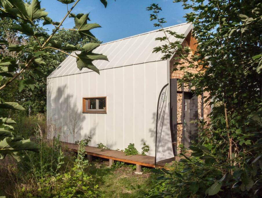 Villa Tiny Haus Auf Idyllischem Grundstueck Im Rittergut Klipphausen Esterno foto